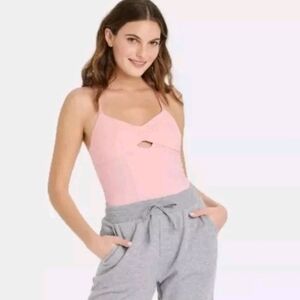 Women's Front Cutout Bodysuit‎